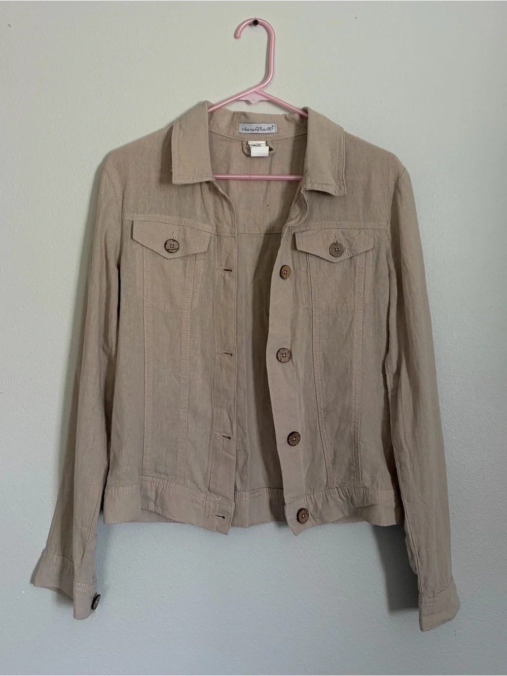 Karen Hart Linen-blend Ladies Jacket